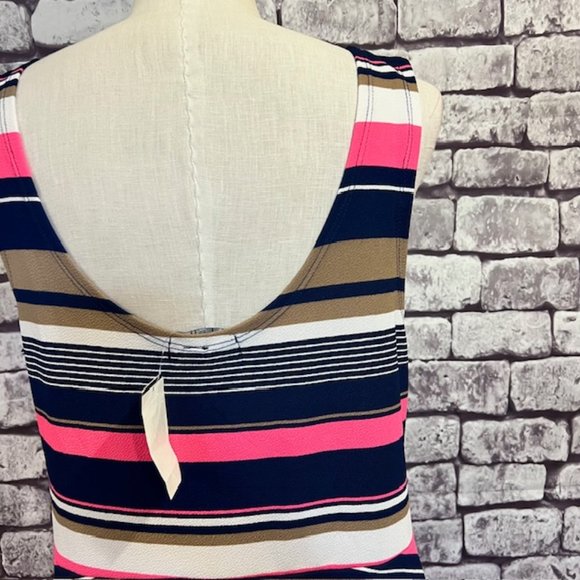 Derek Heart NWT Multicolored Tank Style Dress Size 2X - Picture 7 of 10